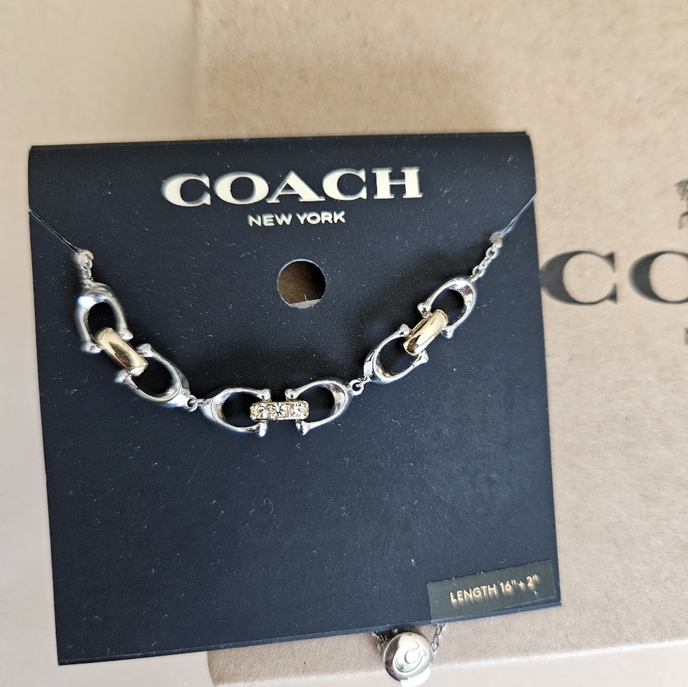 Coach Two Tone Bracelet NWT